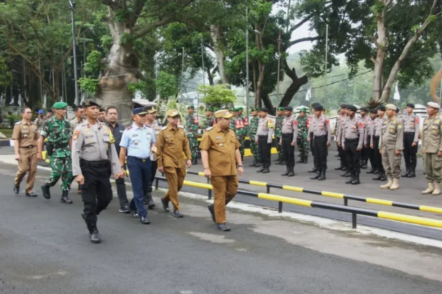 Bupati Subang Pimpin Apel Satgas Pemberantasan Premanisme, Tekankan Koordinasi dan Keamanan