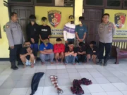 Polisi Gagalkan Tawuran Perang Sarung di Subang, 10 Remaja Diamankan