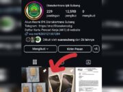 Akun Instagram Disnakertrans Subang Diretas, Muncul Giveaway Mencurigakan Akun Instagram Disnakertrans Subang diretas