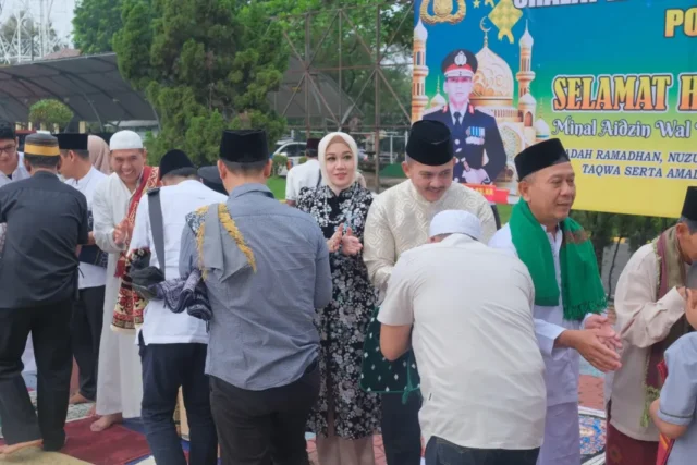 Sholat Idul Fitri Polres Subang