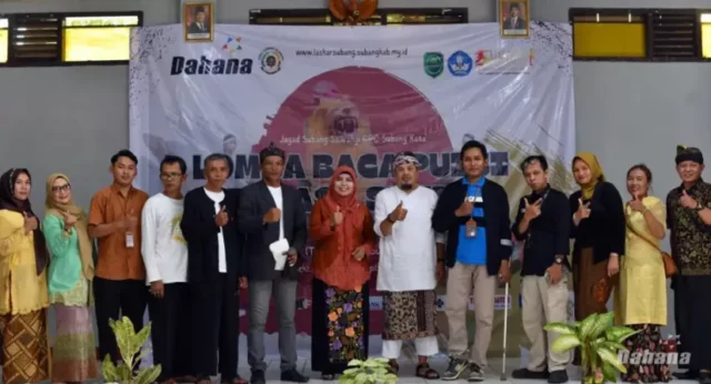Lomba puisi Bahasa Sunda tingkat SD