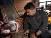 Pintu Air Situ Nagrog Jebol, Puluhan Rumah di Pagaden Terendam pintu air jebol di Subang