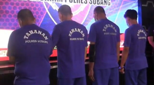 penangkapan preman industri Subang