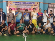 Smash Silaturahmi! Polsek Sagalaherang Gelar Turnamen Bulu Tangkis Antar Instansi Turnamen bulu tangkis antar instansi Polsek Sagalaherang