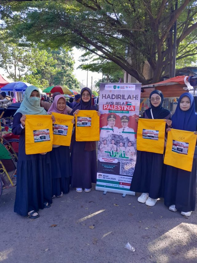 Aksi Bela Palestina Subang 2025