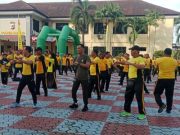 Subang Berolahraga, Bhayangkara Bersatu: Sinergi TNI/Polri dan Jurnalis Guyub Gembira!