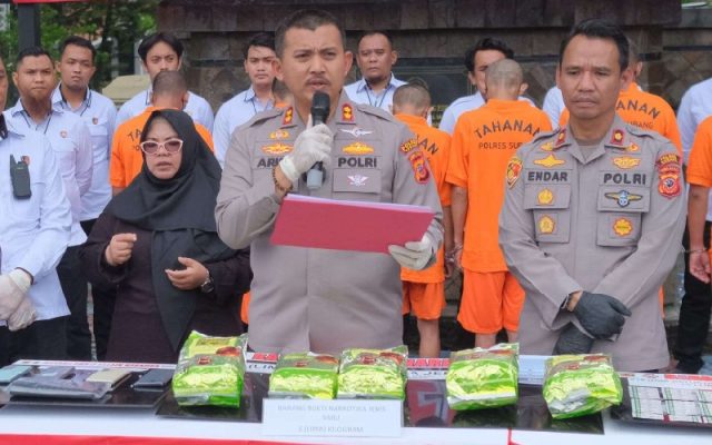 AKBP Ariek Subang sabu 5 kilogram