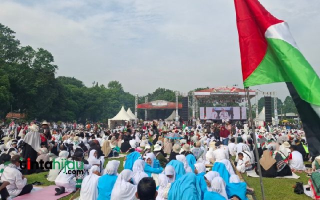 aksi solidaritas Palestina Subang