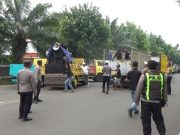 Truk-Truk Ngambek! Sopir Subang Demo Lagi, Joget di Jalan Jadi Penutup Aksi unjuk rasa sopir truk Subang