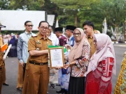 Haru dan Hormat: 162 ASN Subang Terima SK Purnabakti, Sekda Asep Tekankan Makna Pengabdian Sejati ASN purnabakti Subang