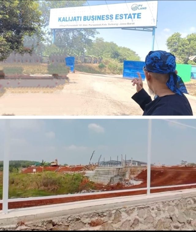 pembangunan pabrik tanpa izin Subang