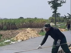 PUPR Subang Genjot Betonisasi Jalan, Target 80 Km Rampung Tahun Ini Perbaikan jalan Subang