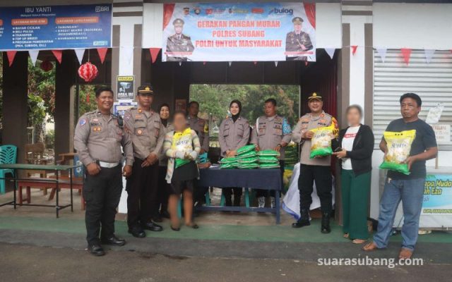 Gerakan Pangan Murah Polsek Kalijati