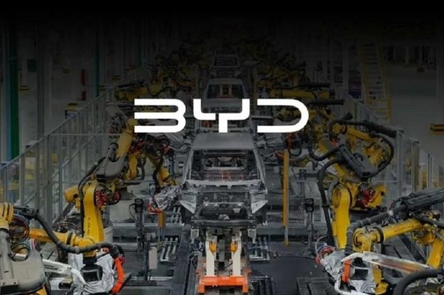 Pabrik mobil listrik BYD Subang