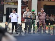 Subang Siaga Satu: TNI, Polri, dan Pemkab Kompak Hadapi Unjuk Rasa Apel Gabungan TNI Polri Subang Siaga 1