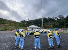 PT Dahana Sukses Laksanakan First Blasting di Murung Raya PT Dahana first blasting Murung Raya