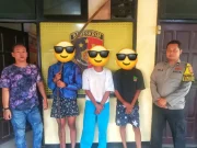 Polsek Patokbeusi Amankan Tiga Pelajar Geng Motor Saat Patroli Dini Hari Patroli Polsek Patokbeusi geng motor