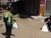 Diskominfo Subang Gelar Aksi Bersih-Bersih Pujasera di Hari World Cleanup Day World Cleanup Day Subang 2025