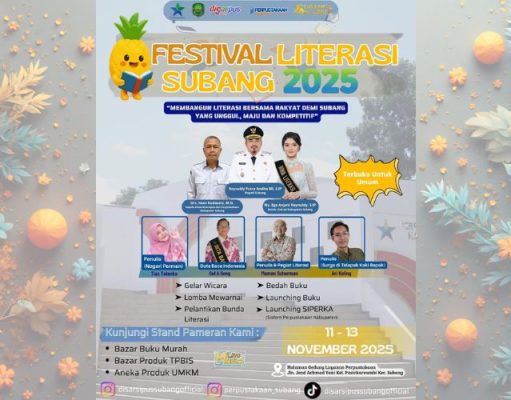 Subang Siap Pesta Literasi! Festival Literasi Subang 2025 Segera Digelar Festival Literasi Subang 2025