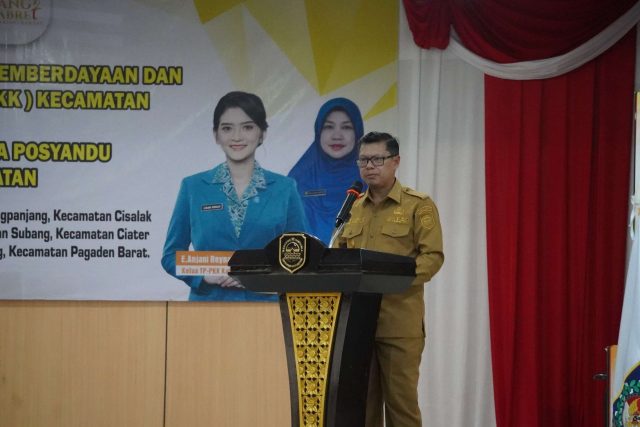 Pelantikan Ketua PKK Subang