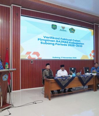 Verfak Pimpinan BAZNAS Subang 2025–2030: Mencari Pemimpin Berintegritas di Tengah Semangat Ngabret verifikasi faktual calon pimpinan BAZNAS Subang
