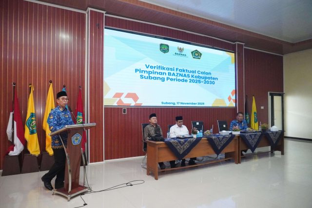 verifikasi faktual calon pimpinan BAZNAS Subang