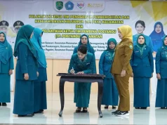 Ega Anjani Ajak PKK Kecamatan “Naik Kelas” Lewat Pembinaan Administrasi Pembinaan Administrasi PKK Subang
