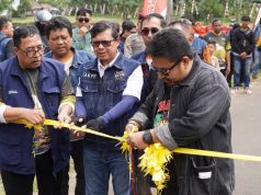 Jalan Cipancar Kini Mulus: Kang Rey Resmikan Perbaikan 1,1 Km dan TPT 1 Km perbaikan jalan Cipancar Subang 2025