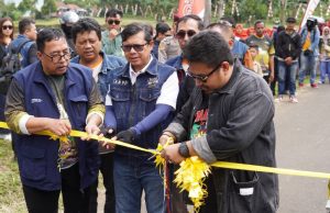 Jalan Cipancar Kini Mulus: Kang Rey Resmikan Perbaikan 1,1 Km dan TPT 1 Km perbaikan jalan Cipancar Subang 2025