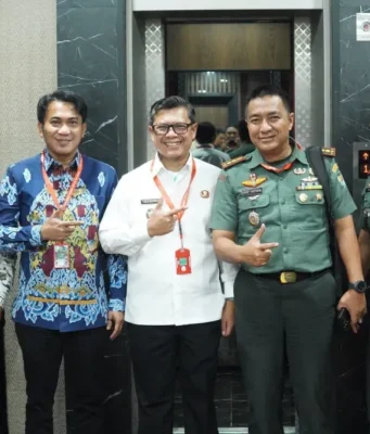 Wabup dan Ketua DPRD Subang Kompak Hadiri Rapurna TMMD ke-46 di Mabes TNI AD Rapurna TMMD ke-46 Subang