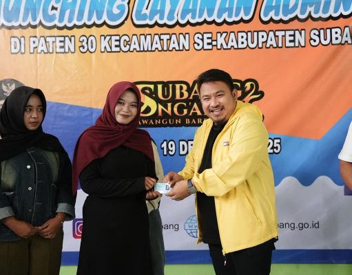 Luncurkan Layanan Adminduk 30 Kecamatan, Kang Rey Jawab Santai Julukan ‘Bupati Beton’ Layanan adminduk Subang