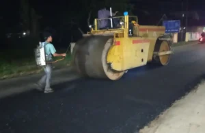 Jalan Pagaden–Subang Diperbaiki, Aspal Baru Ditargetkan Setebal 10 cm Jalan Pagaden Subang aspal 10 cm