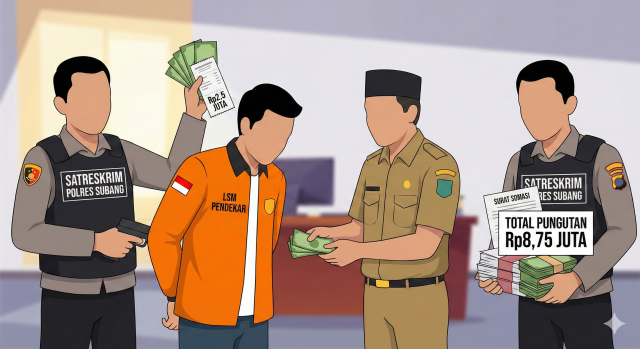 OTT oknum LSM Subang