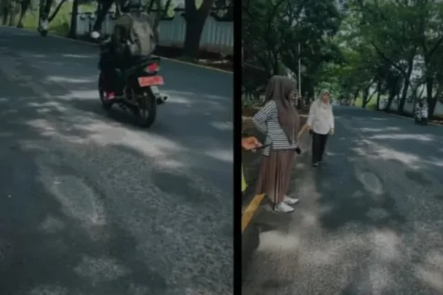 jalan provinsi terlewat diaspal Subang