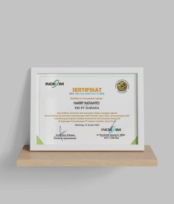 Disiplin K3 Teruji, PJO Dahana Site Indexim Coalindo Sabet Penghargaan Keselamatan Kerja PJO Dahana Site Indexim Coalindo