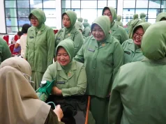 Sambut HUT ke-80 Persit, Kodim 0605 Subang Sumbangkan Darah untuk Kemanusiaan Donor darah Kodim Subang