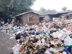 Pedagang Pasar Minggu Terminal Subang Mendesak Bupati Tangani Sampah Menumpuk pedagang Pasar Minggu Terminal Subang