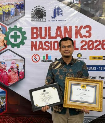 Kinerja Safety PT Dahana Raih Penghargaan Bergengsi dari PT Arutmin Indonesia