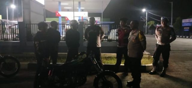 patroli malam Polsek Sagalaherang