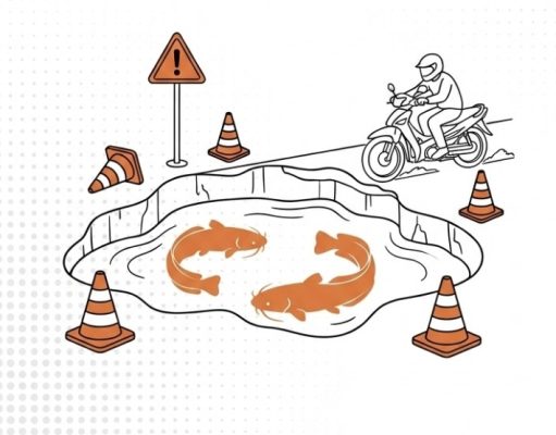 Jalanan Subang Mirip Kolam Lele, KDM Senggol Bupati Reynaldi: “Kebut Pak Rey!”