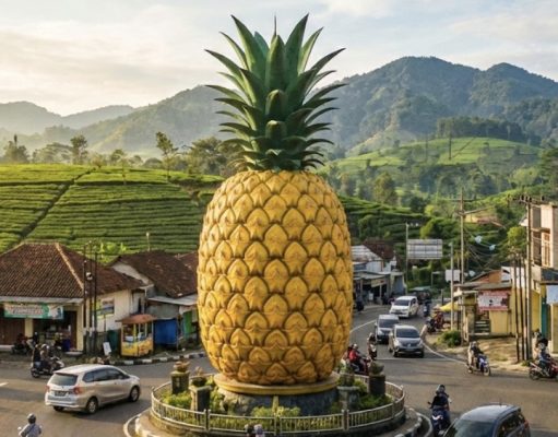 Mahkota Emas di Kaki Tangkuban Parahu: Hikayat Nanas Jalancagak