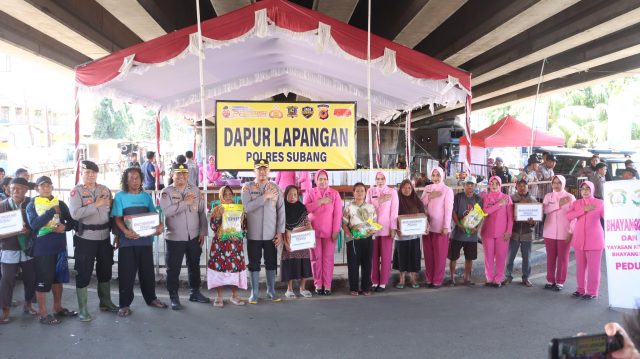 Polres Subang tanggap banjir