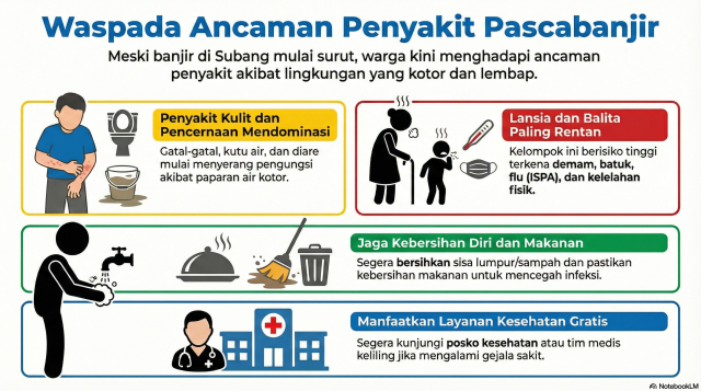 Penyakit pascabanjir Subang