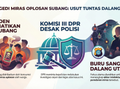 Tragedi Miras Oplosan Subang, Komisi III DPR Desak Polisi Buru Sang Dalang miras oplosan Subang