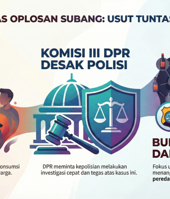 Tragedi Miras Oplosan Subang, Komisi III DPR Desak Polisi Buru Sang Dalang miras oplosan Subang
