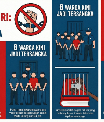 Main Hakim Sendiri Tewaskan Pencuri Motor, 8 Warga Subang Ditangkap main hakim sendiri Subang