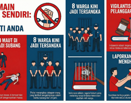 Main Hakim Sendiri Tewaskan Pencuri Motor, 8 Warga Subang Ditangkap main hakim sendiri Subang