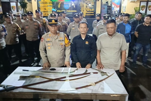 tawuran remaja di Subang