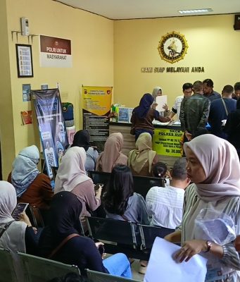 Pemohon SKCK Polres Subang Melonjak 3 Kali Lipat Pasca-Lebaran Pemohon SKCK Polres Subang