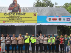 Kapolres Subang Cek Jalur Pantura Jelang Operasi Ketupat Lodaya 2026 Operasi Ketupat Lodaya 2026 Subang